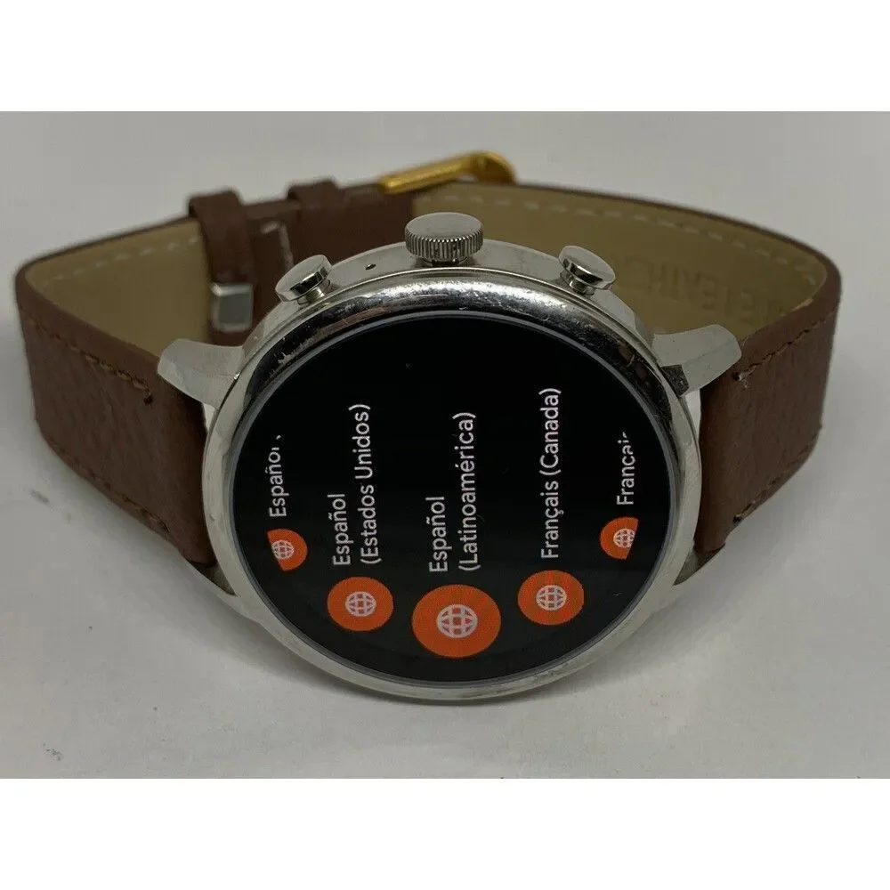 Fossil Gen 4 Authentic Digital Dial Smart Watch Custom Band FTW6017 BA201